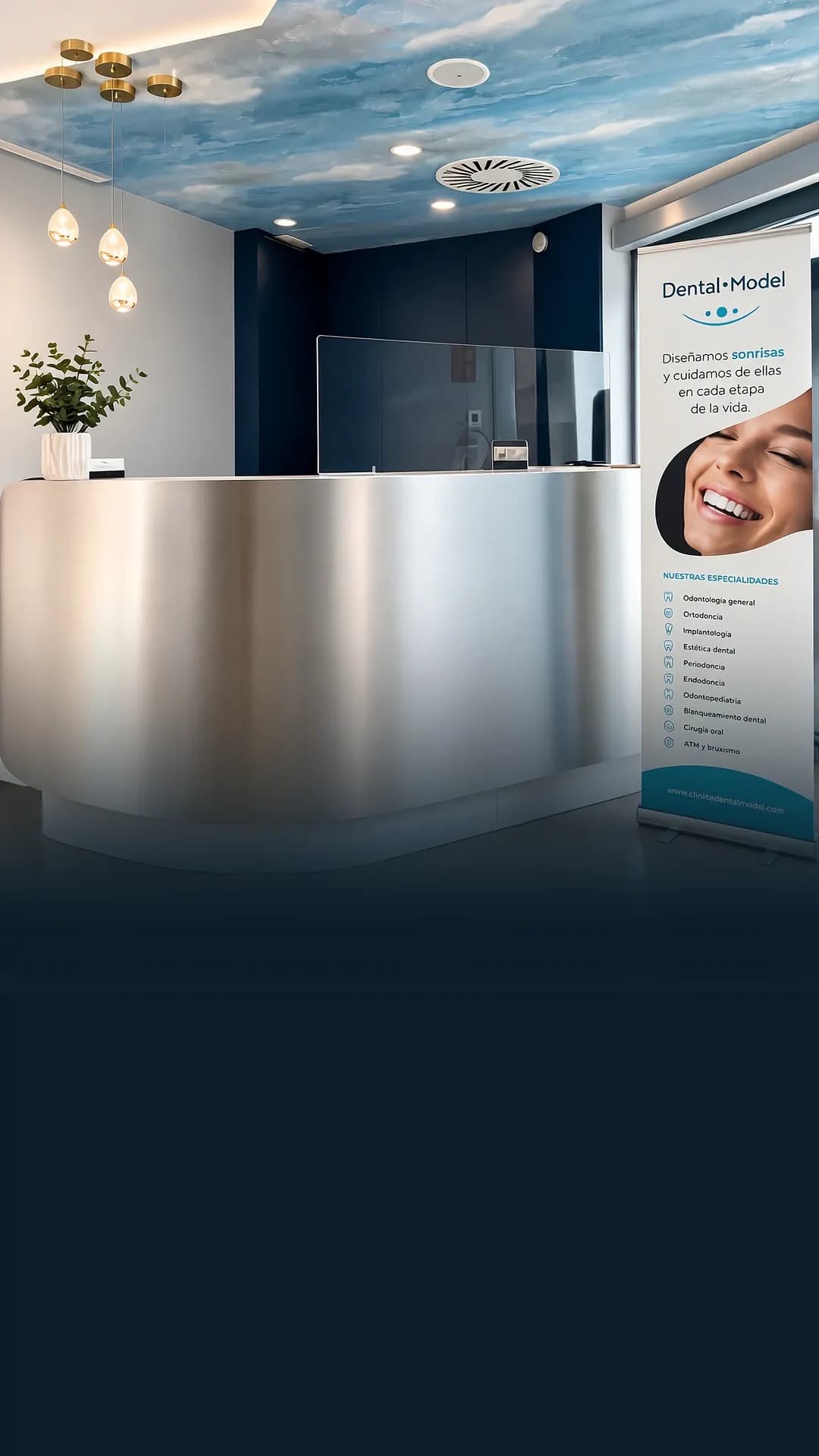 Recepción y clínica Dental Model en Arganda del Rey